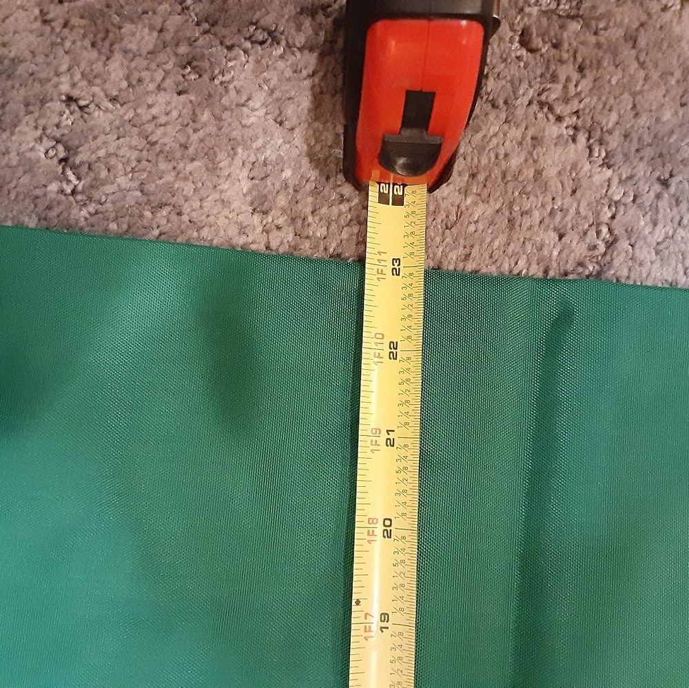 Hunter green heavy Condura nylon fabric - Picture 2 of 3